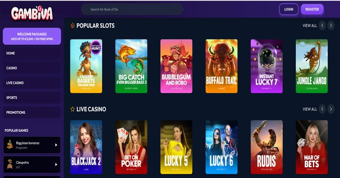 Gambiva Casino Bonus
